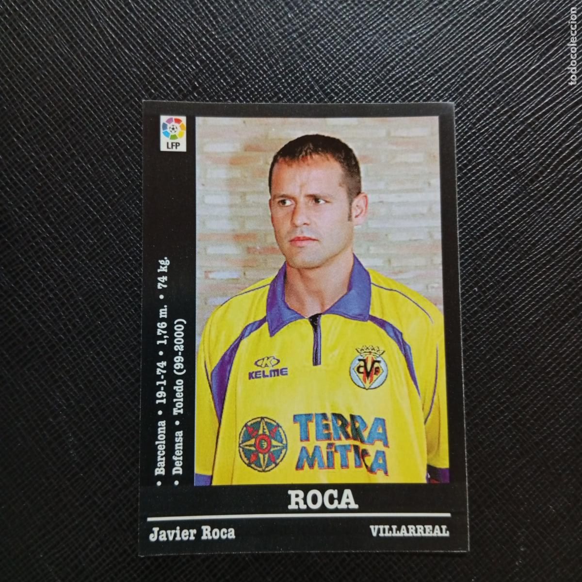 Cartes &agrave; collectionner de Football: 326 ROCA VILLARREAL PANINI 00 01 CROMO FUTBOL LIGA 2000 2001 - SIN PEGAR - A31 PG262
