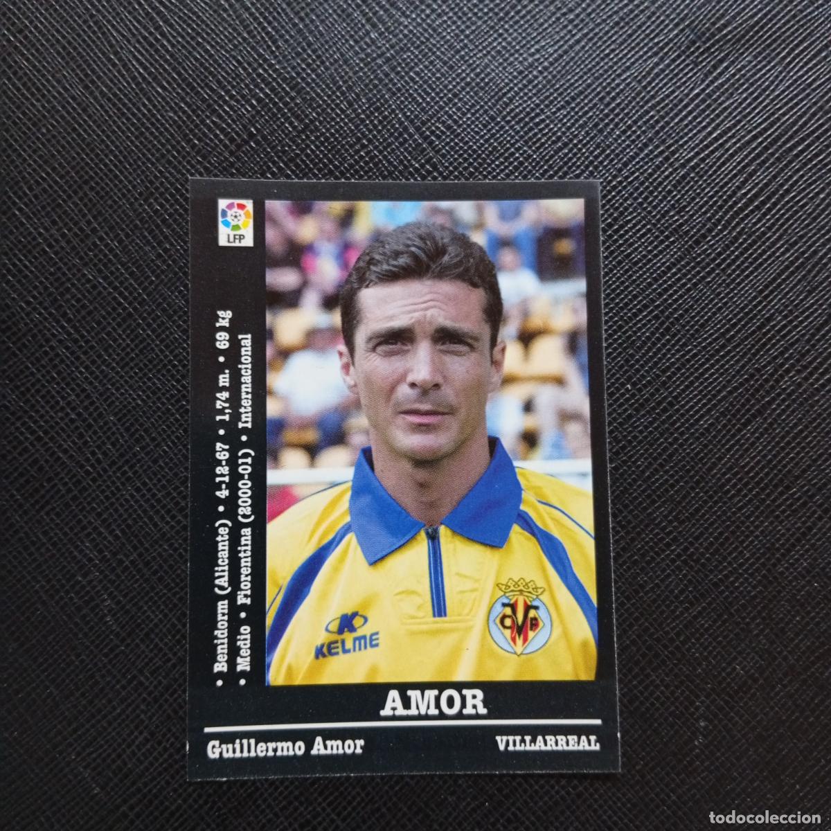 Cartes &agrave; collectionner de Football: AMOR VILLARREAL PANINI 00 01 CROMO FUTBOL LIGA 2000 2001 - SIN PEGAR - A31 PG262 ULTIMA HORA