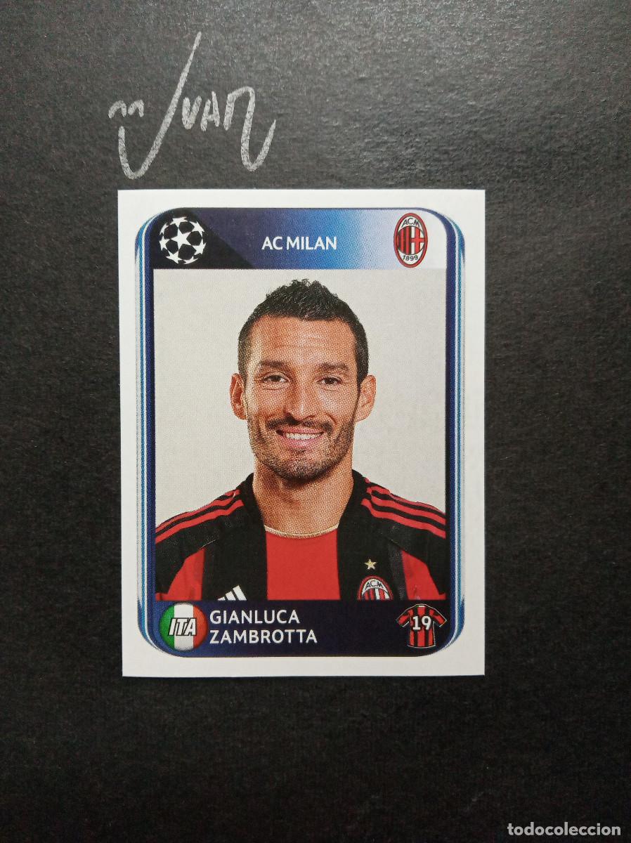 Cromos de f&uacute;tbol: N&ordm; 418 ZAMBROTTA AC MILAN ITALIA ITALY ⚽ PANINI &reg; CHAMPIONS 2010 2011 10 11 SIN PEGAR NUEVO