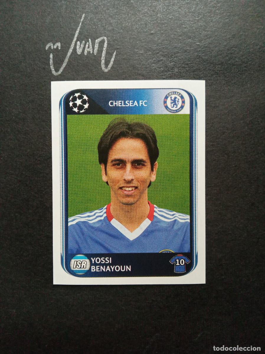 Cromos de Futebol: N&ordm; 358 BENAYOUN CHELSEA ISRAEL RACING SANTANDER ⚽ PANINI &reg; CHAMPIONS 2010 2011 10 11 SIN PEGAR NUEVO