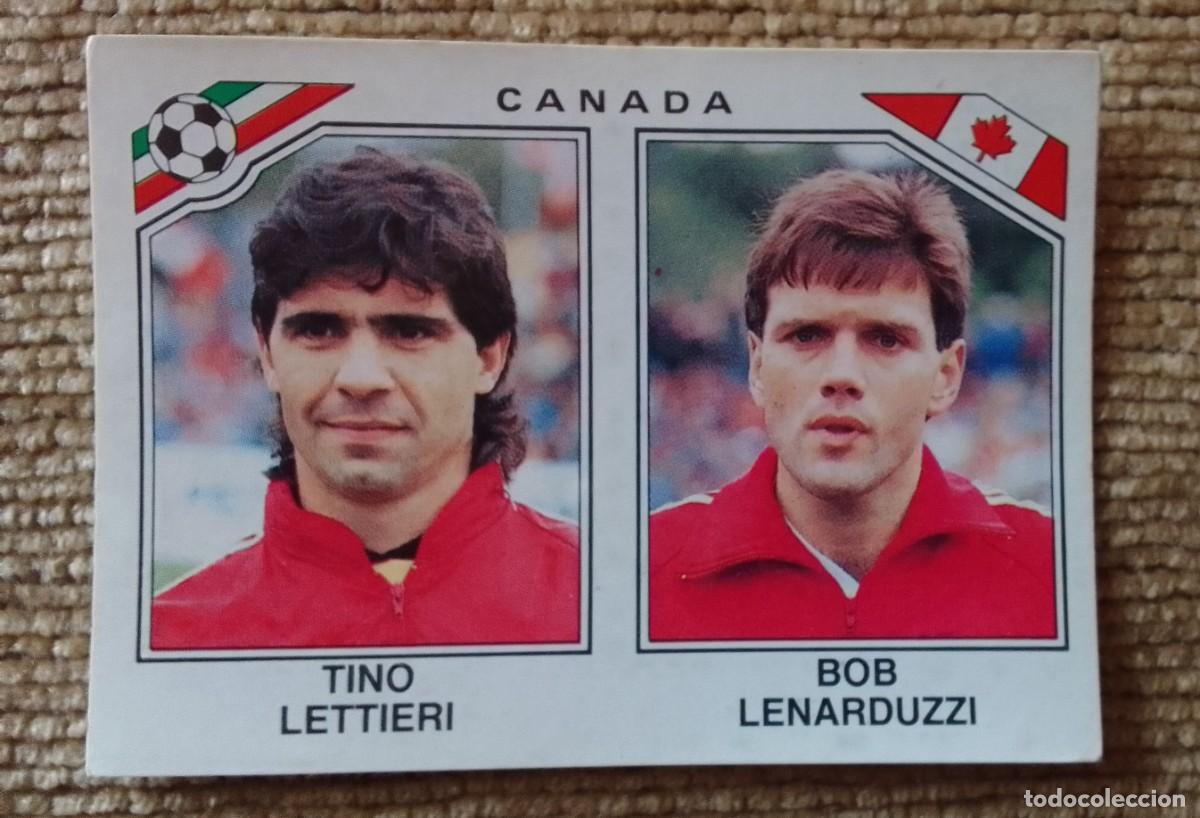 Cromos de f&uacute;tbol: CROMO MEXICO 86. LETTIERI. LENARDUZZI. 220. CANADA. PANINI.