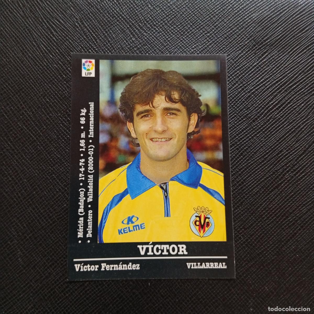 Cromos de f&uacute;tbol: 339A 339 VICTOR VILLARREAL PANINI 00 01 CROMO FUTBOL LIGA 2000 2001 - SIN PEGAR - A31 PG271