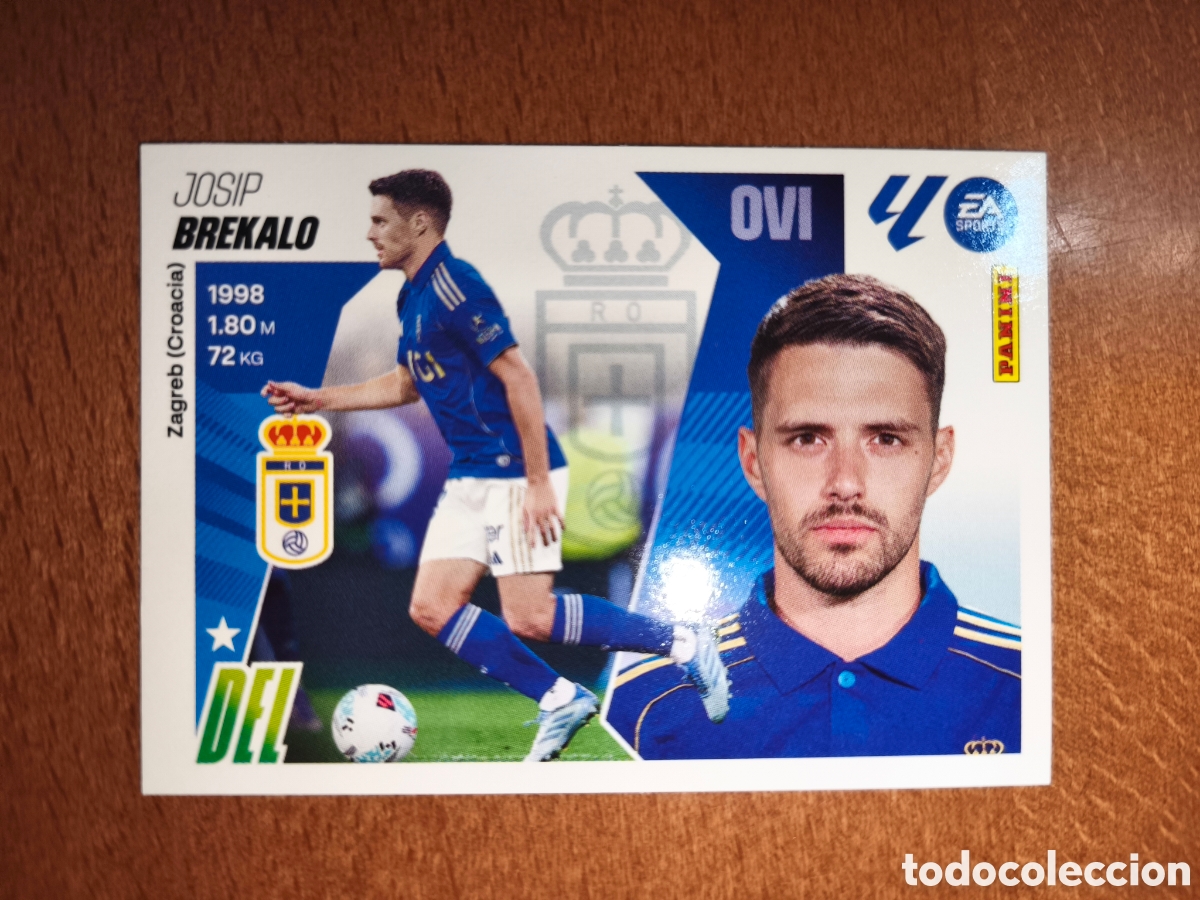 Fu&szlig;ball-Sticker: Brekalo coloca n&deg;19 Bis liga este 25/26 Oviedo