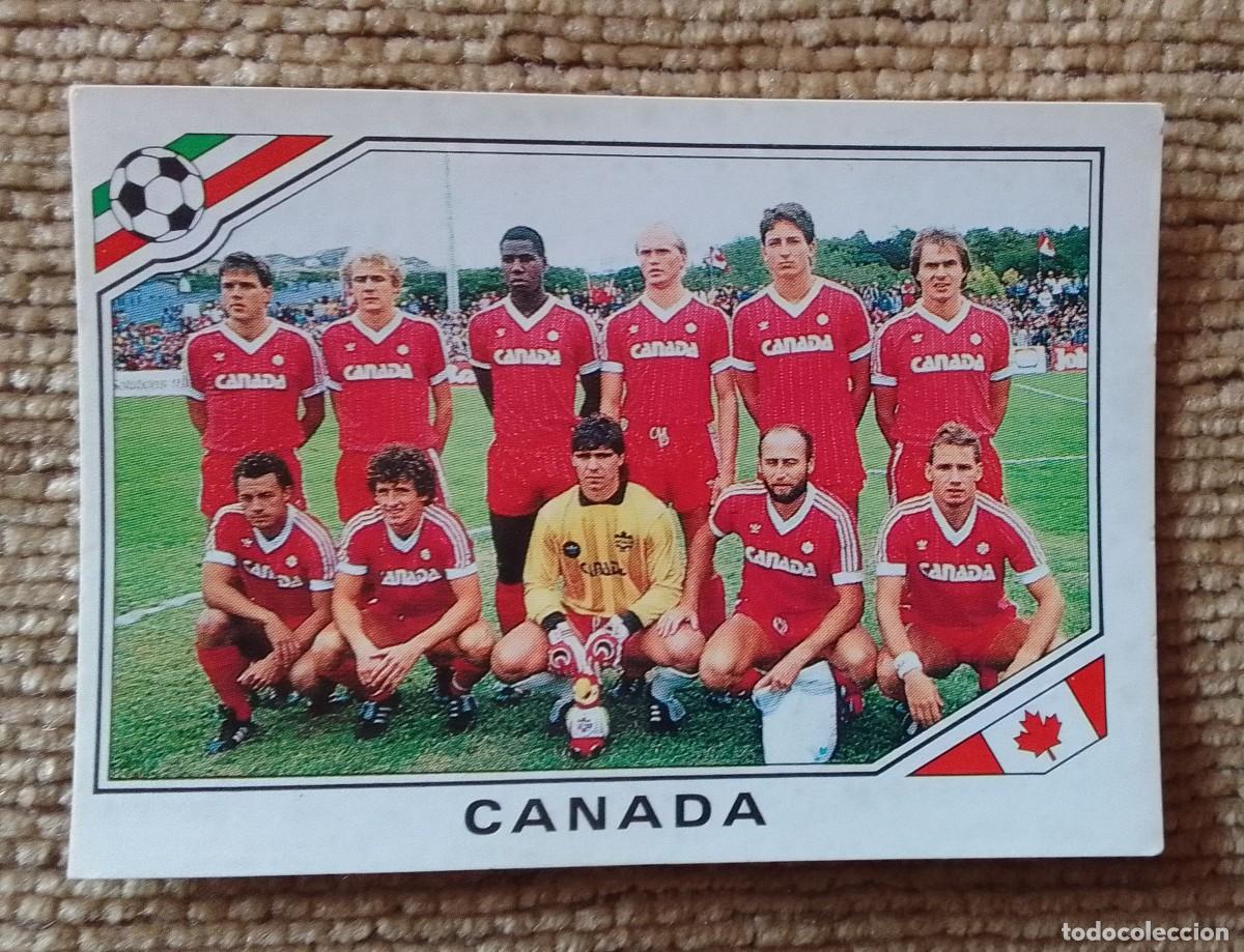 Cromos de f&uacute;tbol: CROMO MEXICO 86. 219. CANADA. PANINI. - Foto 1