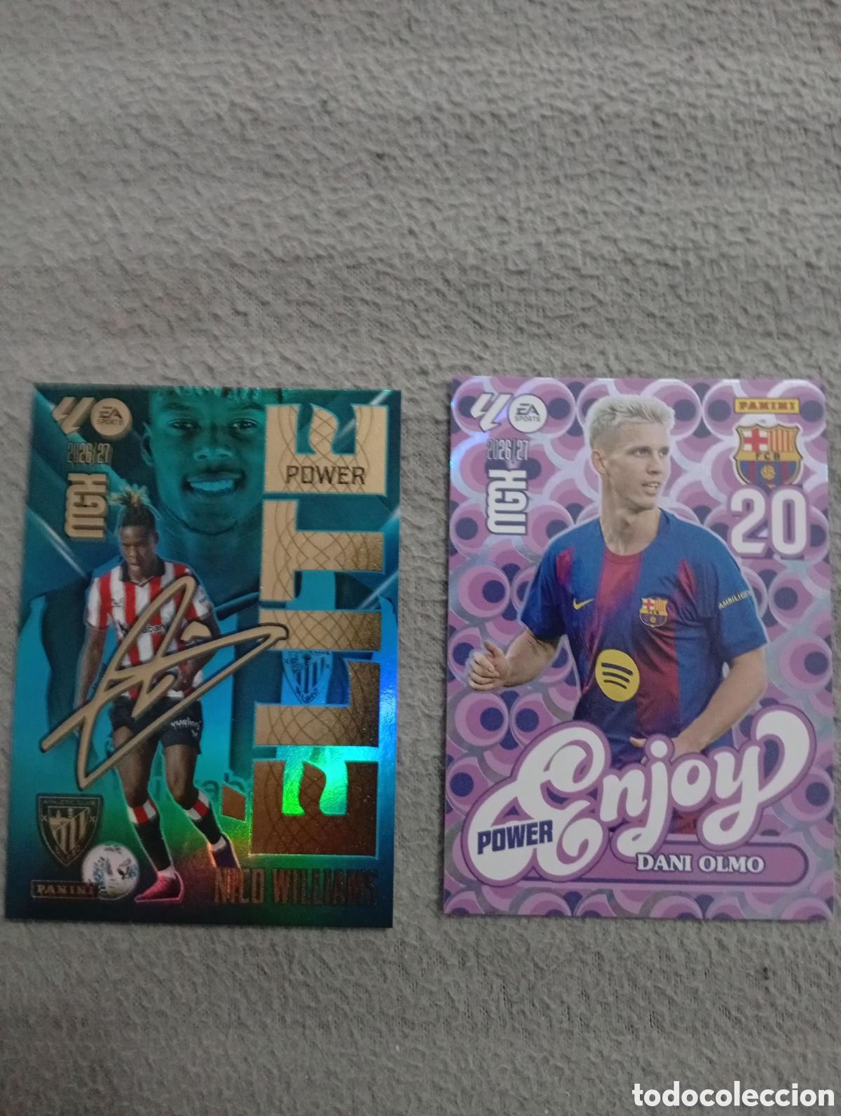 Cromos de Futebol: Dos especiales Mgk 26 27