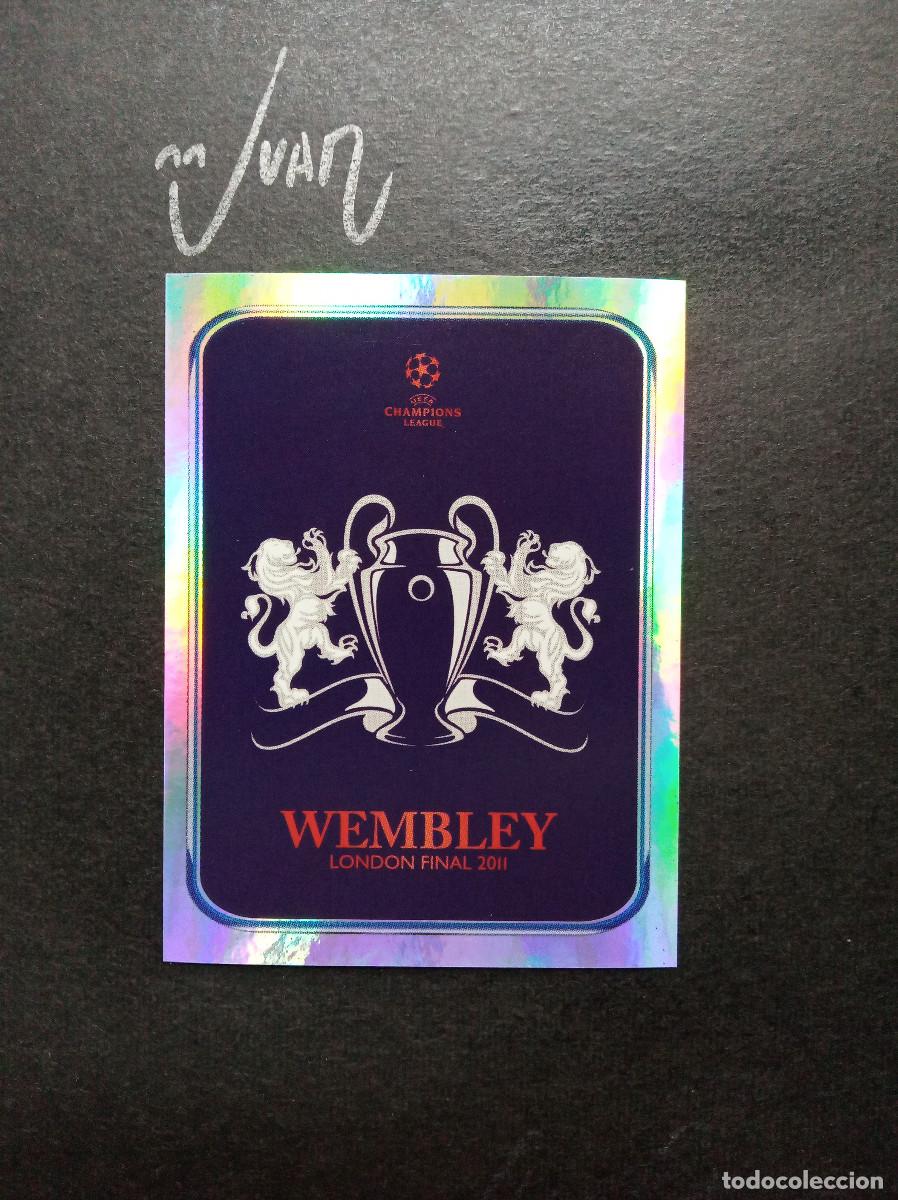 Cromos de f&uacute;tbol: N&ordm; 4 WEMBLEY LONDON FINAL 2011 ⚽ PANINI &reg; CHAMPIONS 2010 2011 10 11 SIN PEGAR NUNCA NUEVO