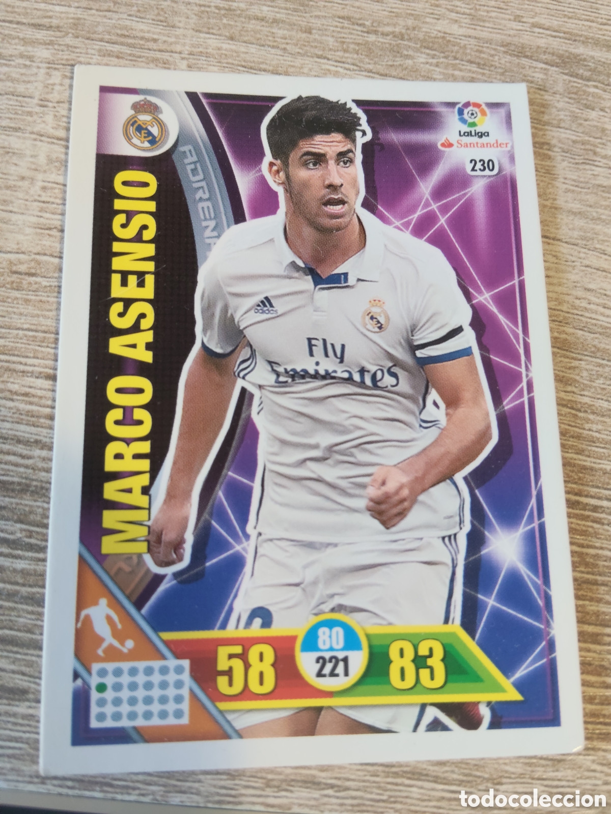 Football Stickers: Panini Adrenalyn 2016 2017 16 17 230 Marco Asensio Real Madrid