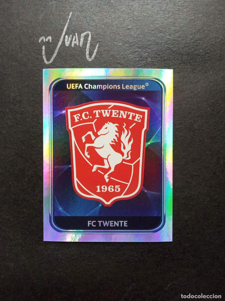 Figurine di Calcio: N&ordm; 56 ESCUDO LOGO CLUB BADGE FC TWENTE ⚽ PANINI &reg; CHAMPIONS 2010 2011 10 11 SIN PEGAR NUNCA NUEVO