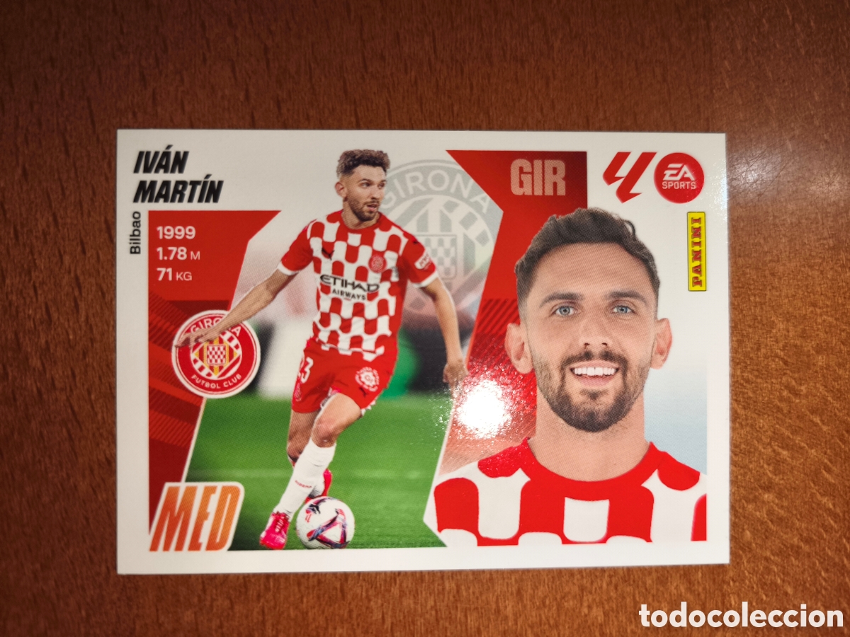 Cromos de f&uacute;tbol: Iv&aacute;n Mart&iacute;n n&deg;15 liga este 25/26 Girona