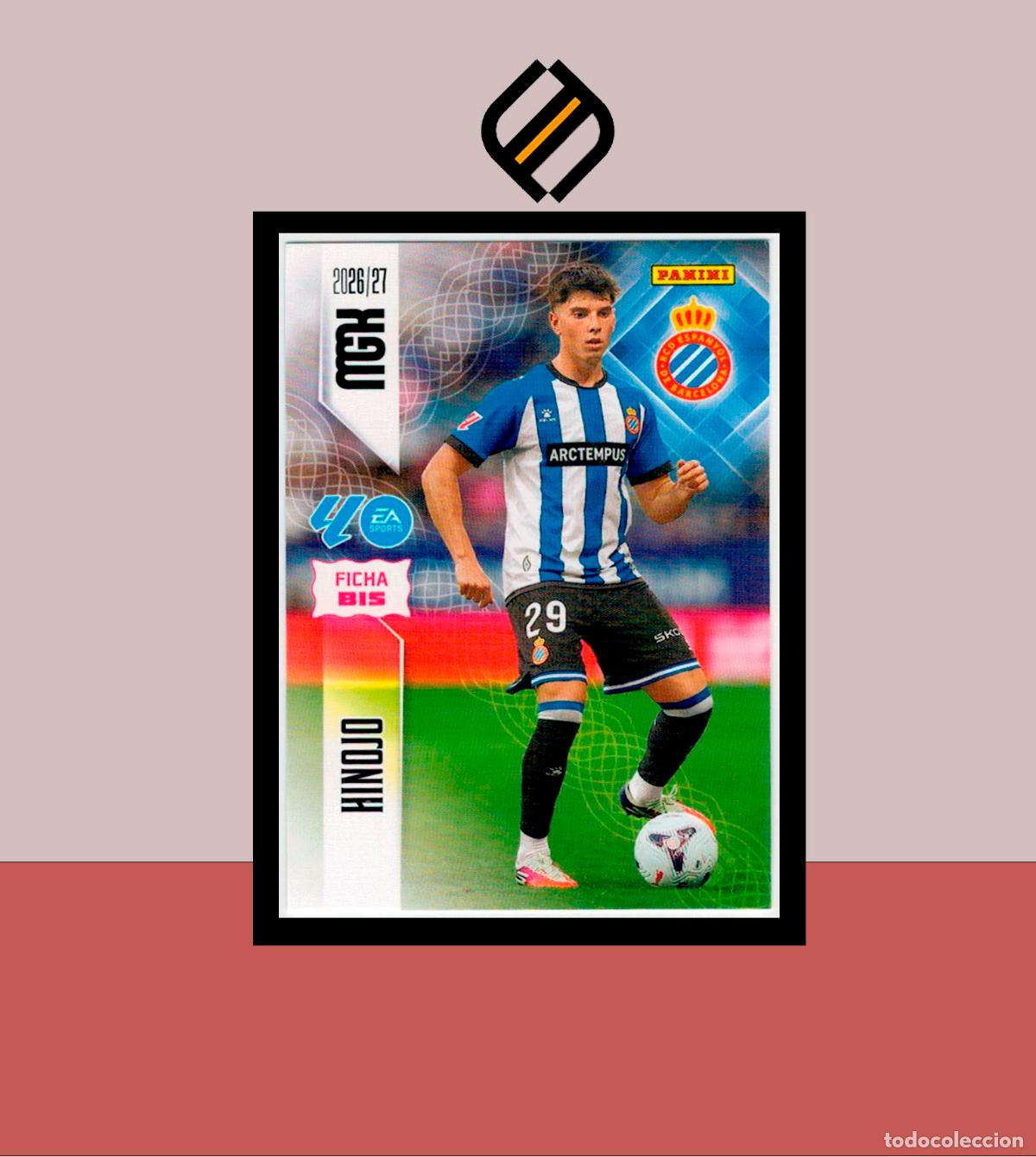 Cromos de f&uacute;tbol: MEGACRACKS 2026 2027 26 27 PANINI N&ordm; 170 BIS HINOJO COLOCA ESPANYOL ESPA&Ntilde;OL COLECCI&Oacute;N 2 EDICI&Oacute;N MGK