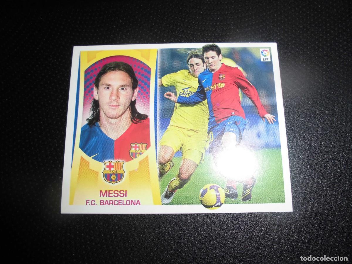 Cromos de f&uacute;tbol: CROMOS FUTBOL: MESSI - N&ordm; 15 - F.C. BARCELONA - ESTE LIGA 2009 - 2010. 09 - 10. SIN PEGAR.