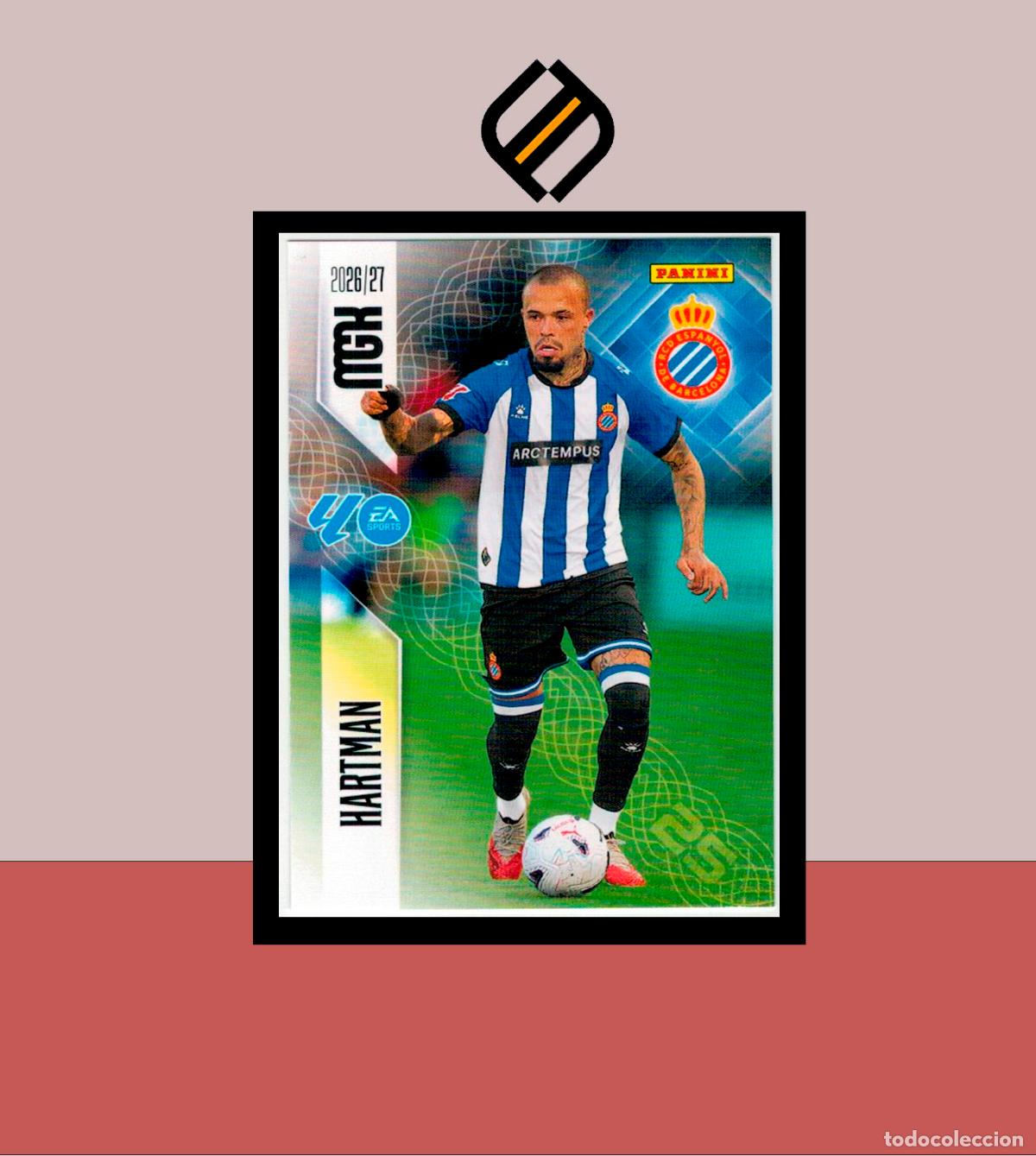 Cromos de f&uacute;tbol: MEGACRACKS 2026 2027 26 27 PANINI N&ordm; 171 HARTMAN ESPANYOL ESPA&Ntilde;OL COLECCI&Oacute;N ALB&Uacute;M MGK 2 EDICI&Oacute;N