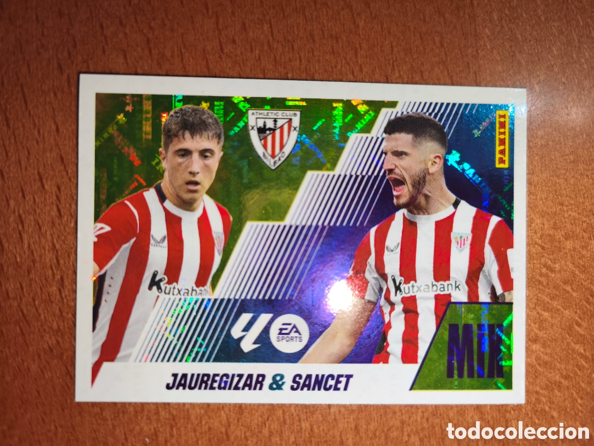 Cromos de f&uacute;tbol: Jauregizar/Sancet n&deg;13 MIX liga este 25/26 Athletic Club