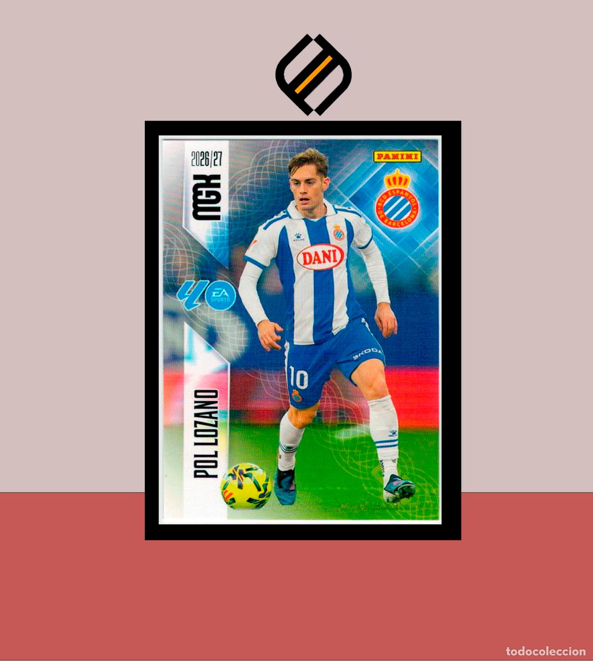 Cromos de f&uacute;tbol: MEGACRACKS 2026 2027 26 27 PANINI N&ordm; 173 POL LOZANO ESPANYOL ESPA&Ntilde;OL COLECCI&Oacute;N ALB&Uacute;M MGK