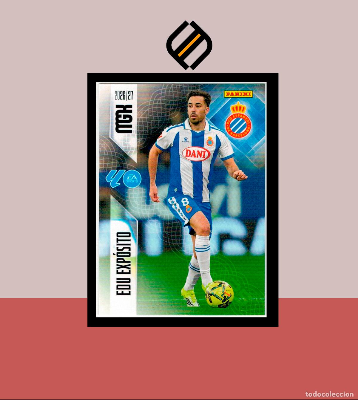 Cromos de f&uacute;tbol: MEGACRACKS 2026 2027 26 27 PANINI N&ordm; 174 EDU EXP&Oacute;SITO ESPANYOL ESPA&Ntilde;OL COLECCI&Oacute;N ALB&Uacute;M MGK