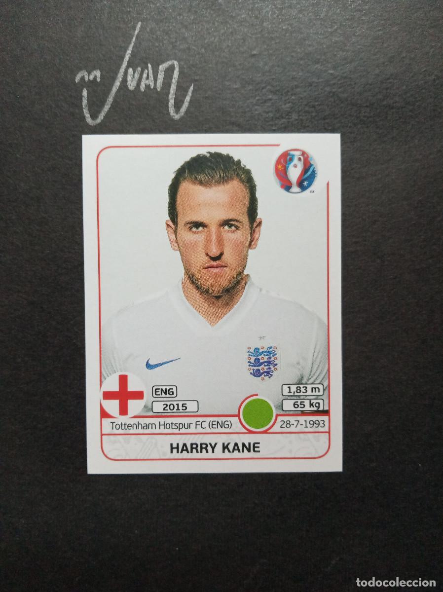 Cromos de f&uacute;tbol: N&ordm; 148 ROOKIE HARRY KANE INGLATERRA BAYER MUNICH⚽ PANINI &reg; UEFA EURO 2016 FRANCIA 16 SIN PEGAR NUEVO
