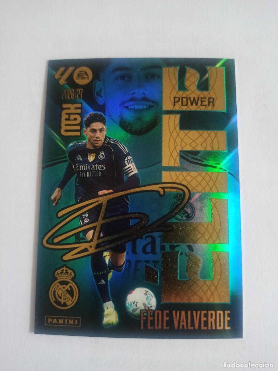 Cromos de Futebol: Fede Valverde 5P 5 P - R. Madrid - ELITE POWER - MEGACRACKS 2026 2027 - 26 27 - MGK - PANINI