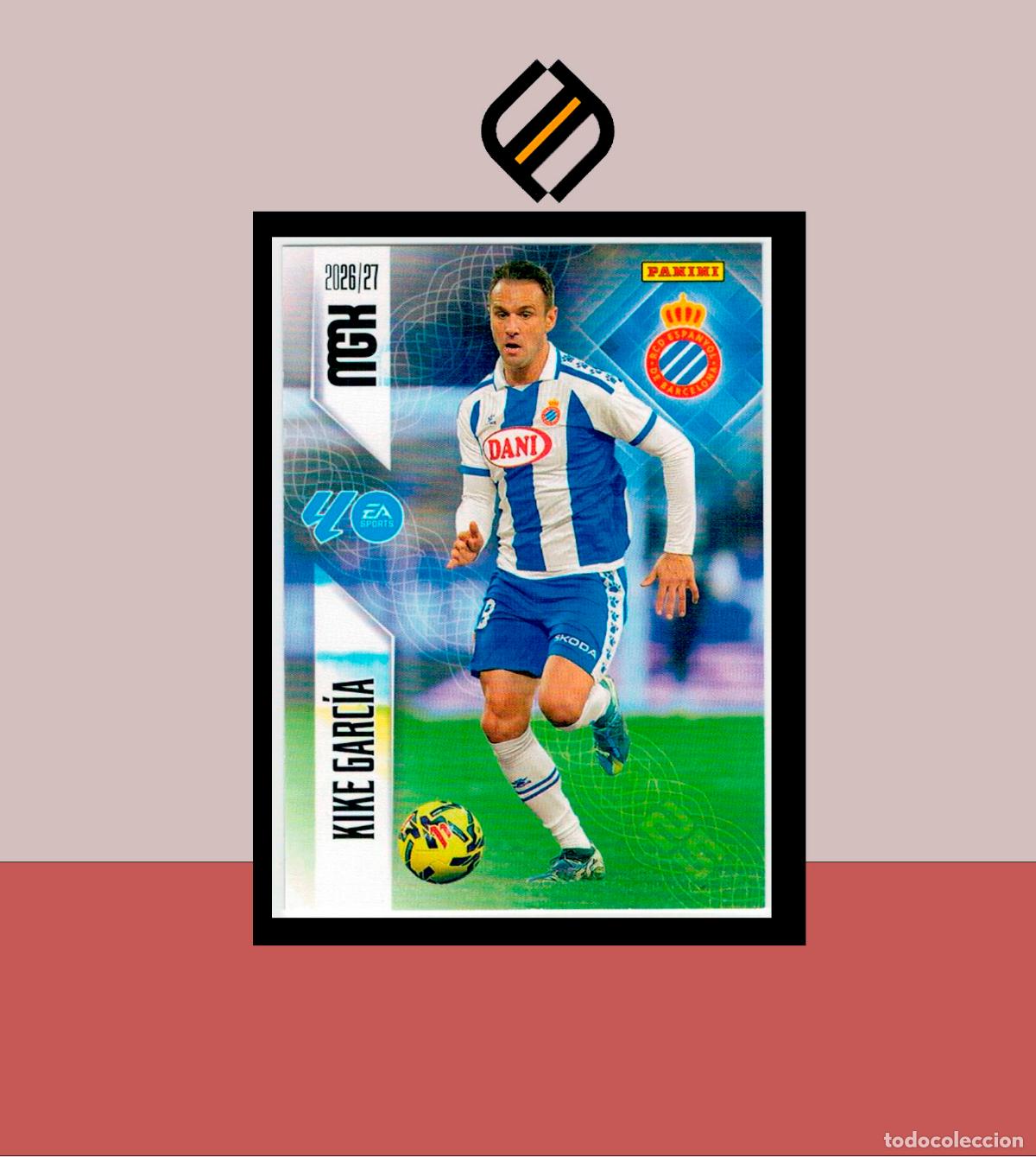 Figurine di Calcio: MEGACRACKS 2026 2027 26 27 PANINI N&ordm; 179 KIKE GARC&Iacute;A ESPANYOL ESPA&Ntilde;OL COLECCI&Oacute;N ALB&Uacute;M MGK