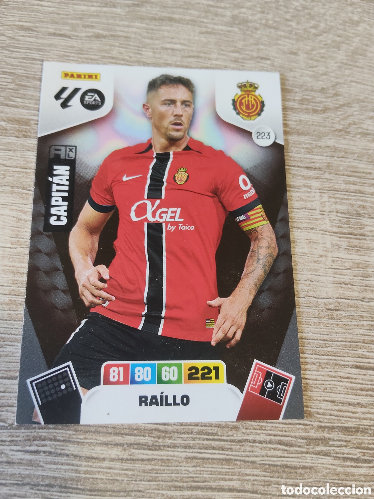 Figurine di Calcio: Panini Adrenalyn 2025 2026 25 26 223 Raillo Mallorca