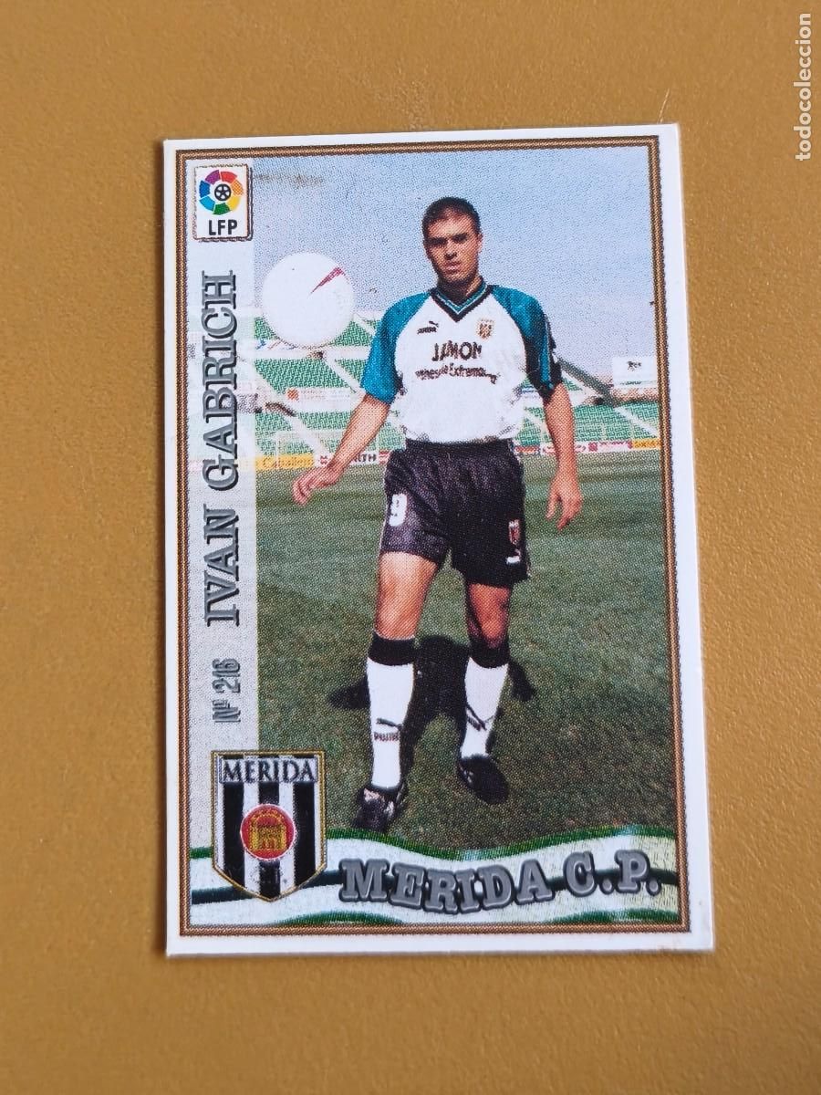 Cromos de Futebol: ivan gabrich, liga 97 98 mundicromo
