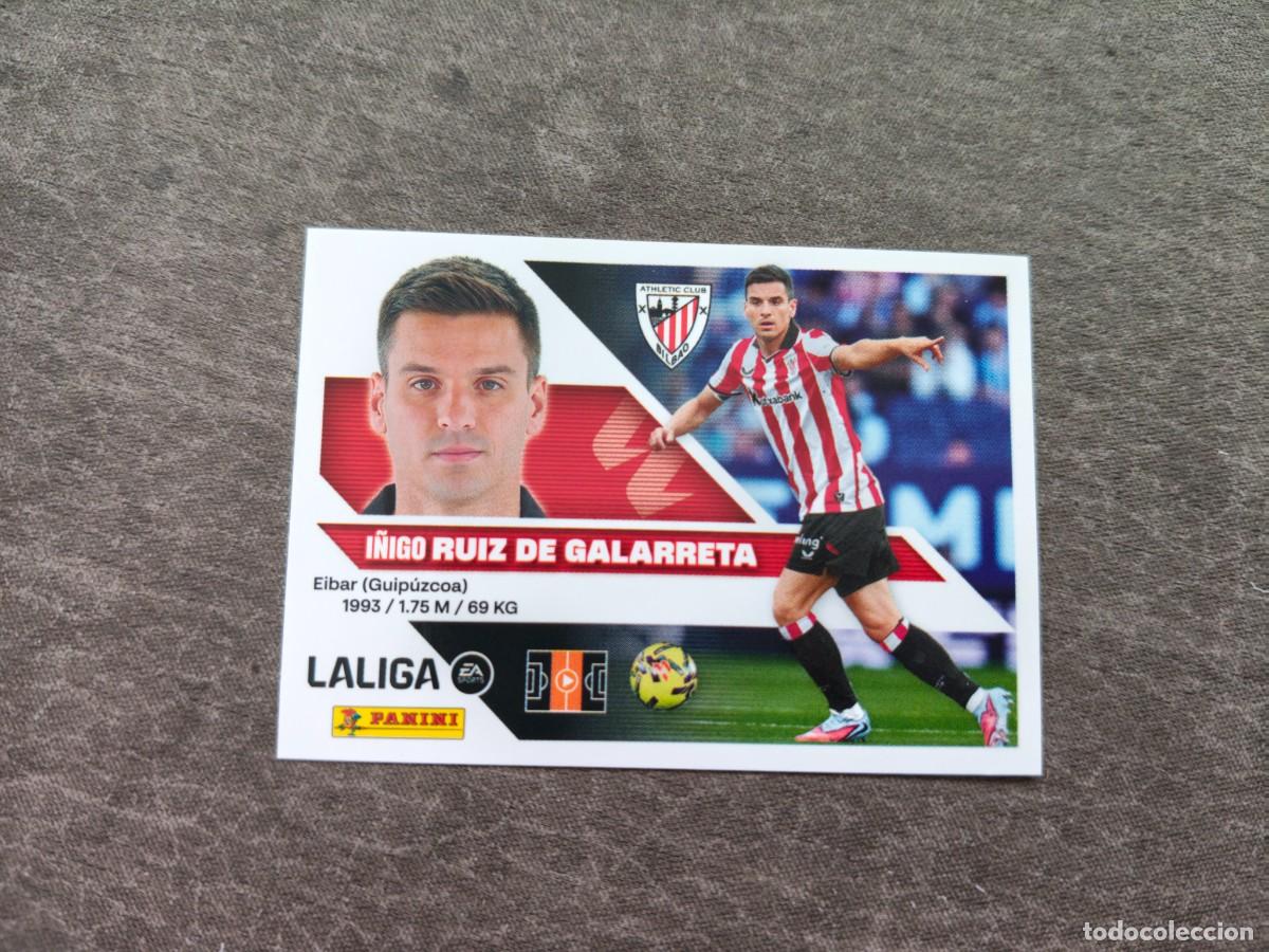 Fu&szlig;ball-Sticker: Cromo 11 I&Ntilde;IGO RUIZ DE GALARRETA ATHLETIC CLUB. Colecci&oacute;n LALIGA F&uacute;tbol 2026-2027 PANINI Nuevo