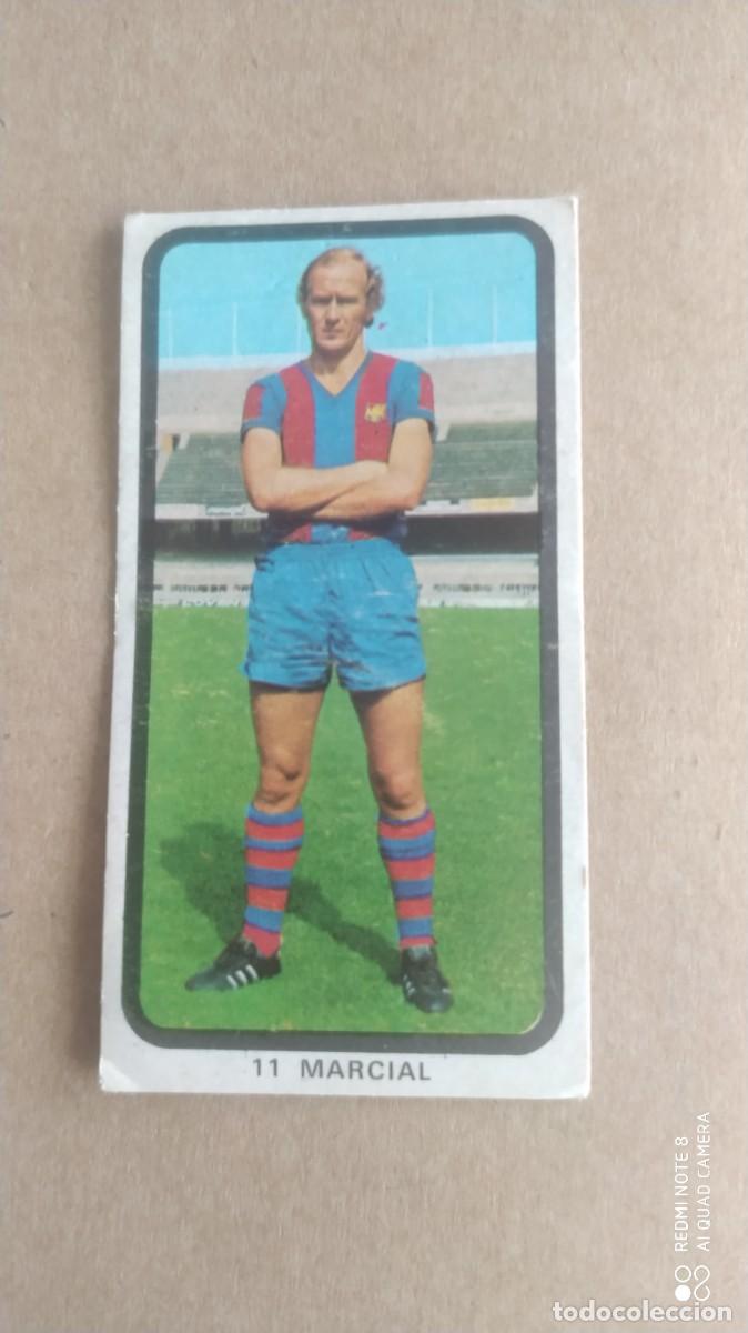 Fu&szlig;ball-Sticker: BARCELONA 11 MARCIAL FUTBOL 1974 1975 -74 75 RUIZ ROMERO SIN PEGAR -F