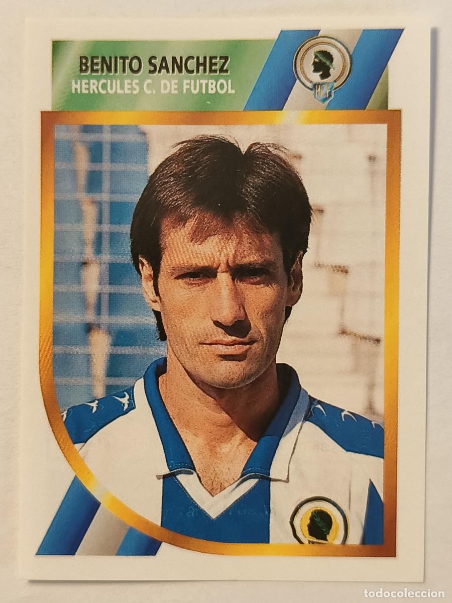Football Stickers: #BENITO SANCHEZ (HERCULES C.F.) FUTBOL 2 DIVISION 94/95 ESTE