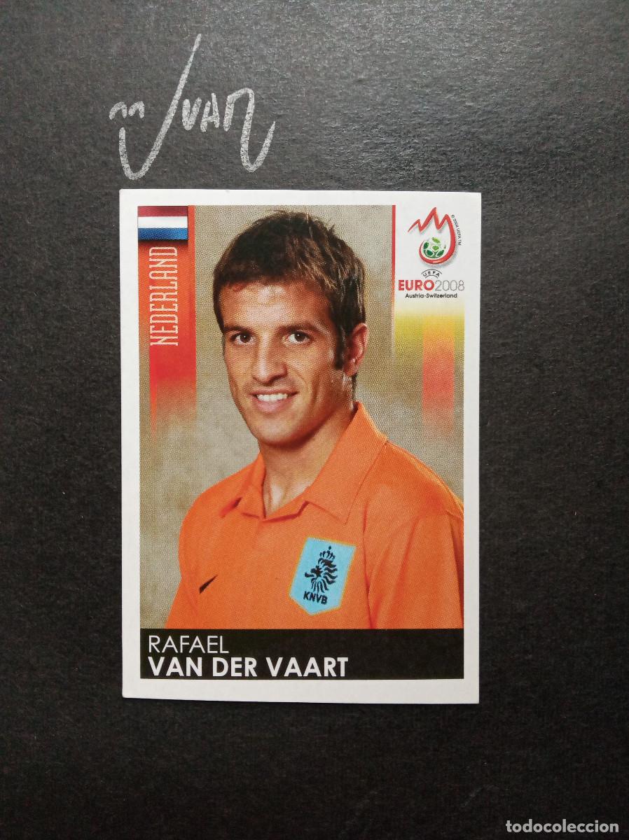 Football Stickers: N&ordm; 268 VAN DER VAART NEDERLAND HOLANDA REAL MADRID CADIZ⚽ PANINI &reg; UEFA EURO 2008 08 SIN PEGAR NUNCA