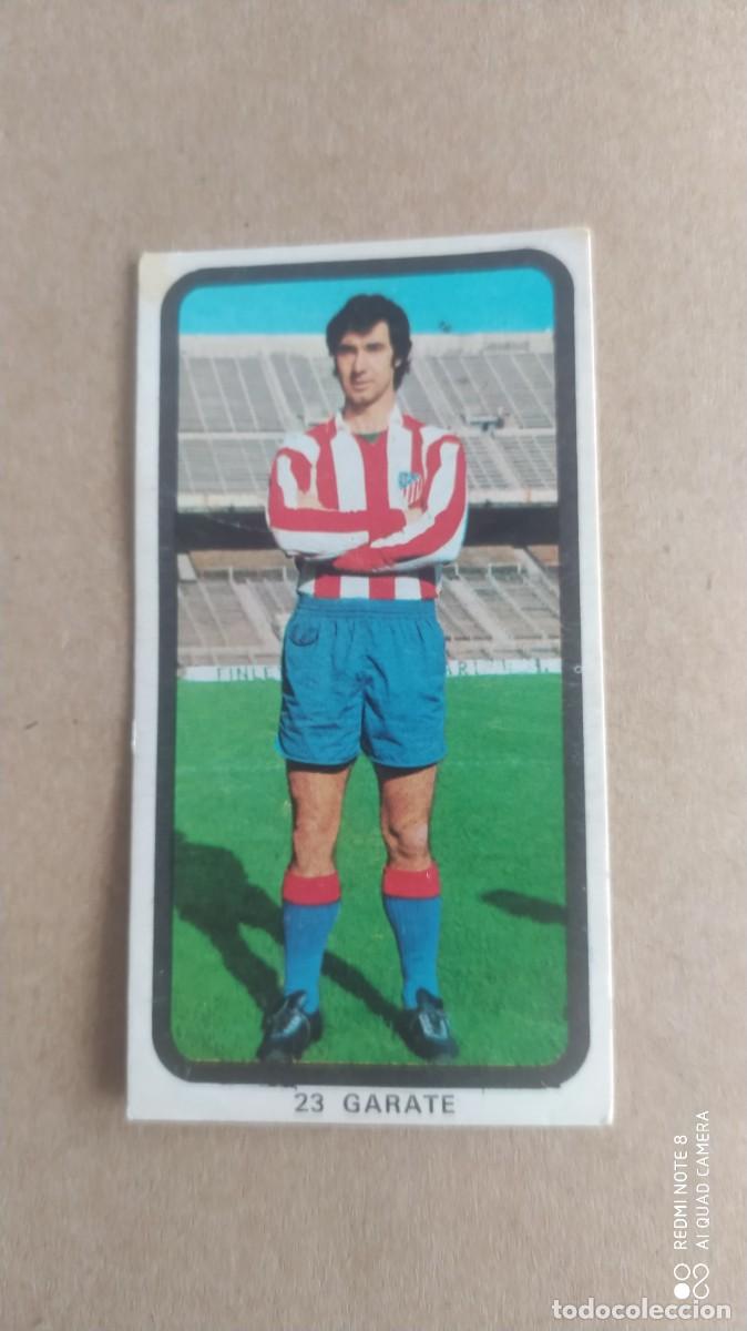 Figurine di Calcio: ATLETICO DE MADRID 23 GARATE FUTBOL 1974 1975 -74 75 RUIZ ROMERO SIN PEGAR -F
