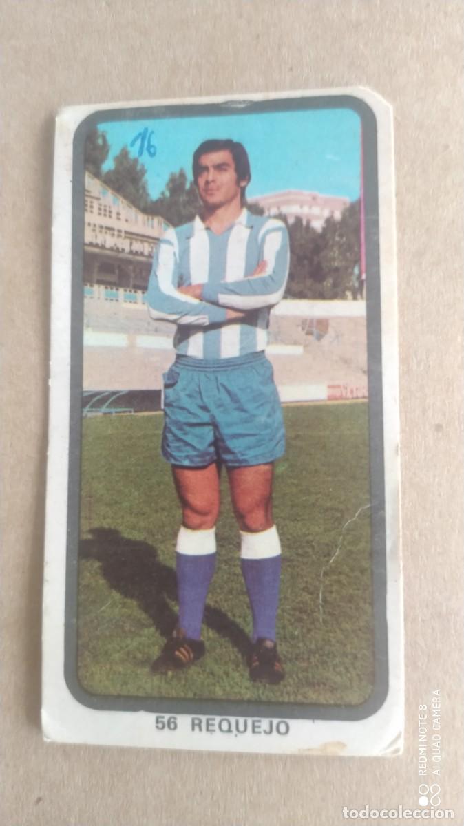 Football Stickers: MALAGA 56 REQUEJO FUTBOL 1974 1975 -74 75 RUIZ ROMERO SIN PEGAR -F