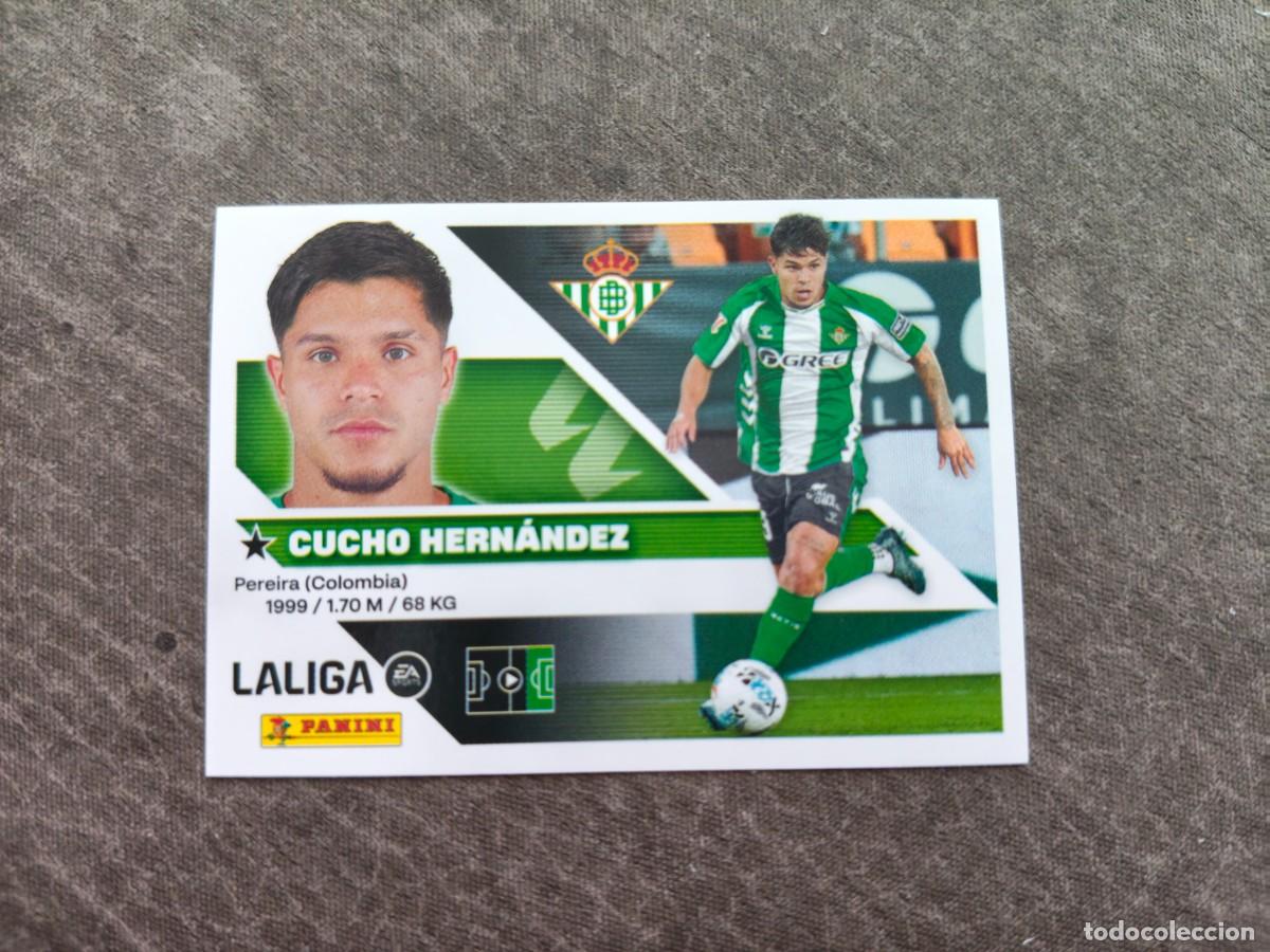 Football Stickers: Cromo 19 CUCHO HERN&Aacute;NDEZ REAL BETIS. Colecci&oacute;n LALIGA F&uacute;tbol 2026-2027 PANINI Nuevo