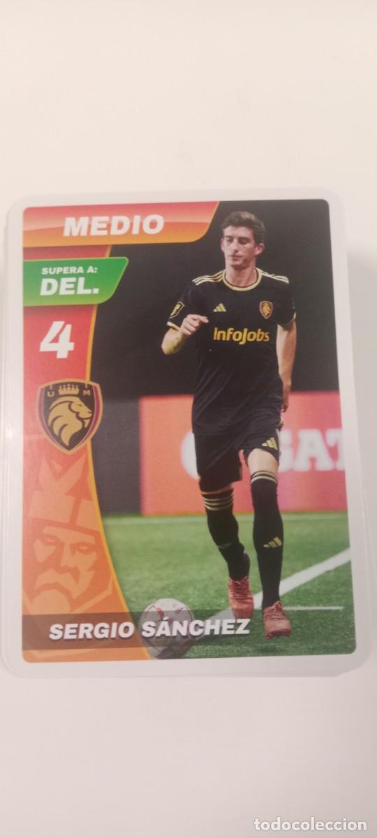 Cromos de f&uacute;tbol: SERGIO SANCHEZ CROMO TARJETA KINGS LEAGUE C-VA3