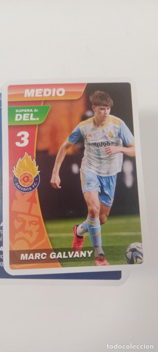 Cromos de f&uacute;tbol: MAR GALVANY CROMO TARJETA KINGS LEAGUE C-VA3