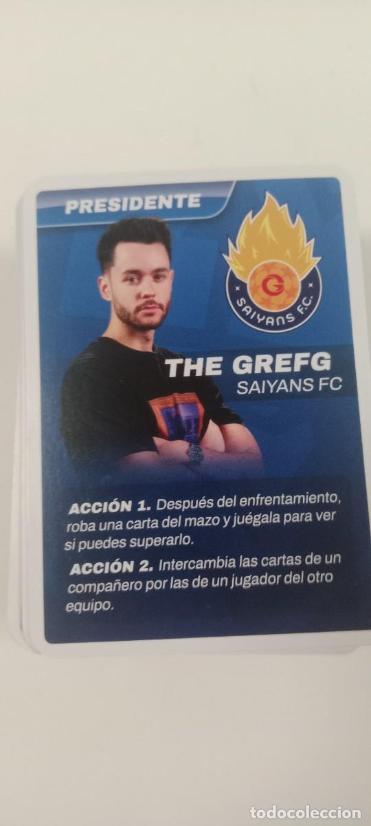 Cromos de f&uacute;tbol: THE GREFG CROMO TARJETA KINGS LEAGUE C-VA3