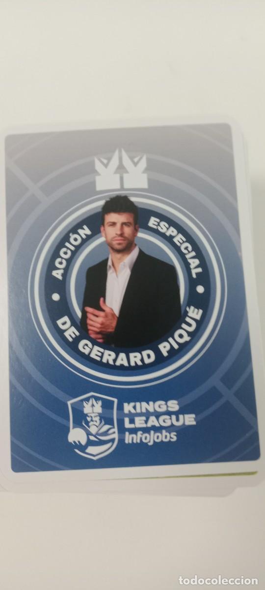 Football Stickers: GERARD PIQUE CROMO TARJETA KINGS LEAGUE C-VA3