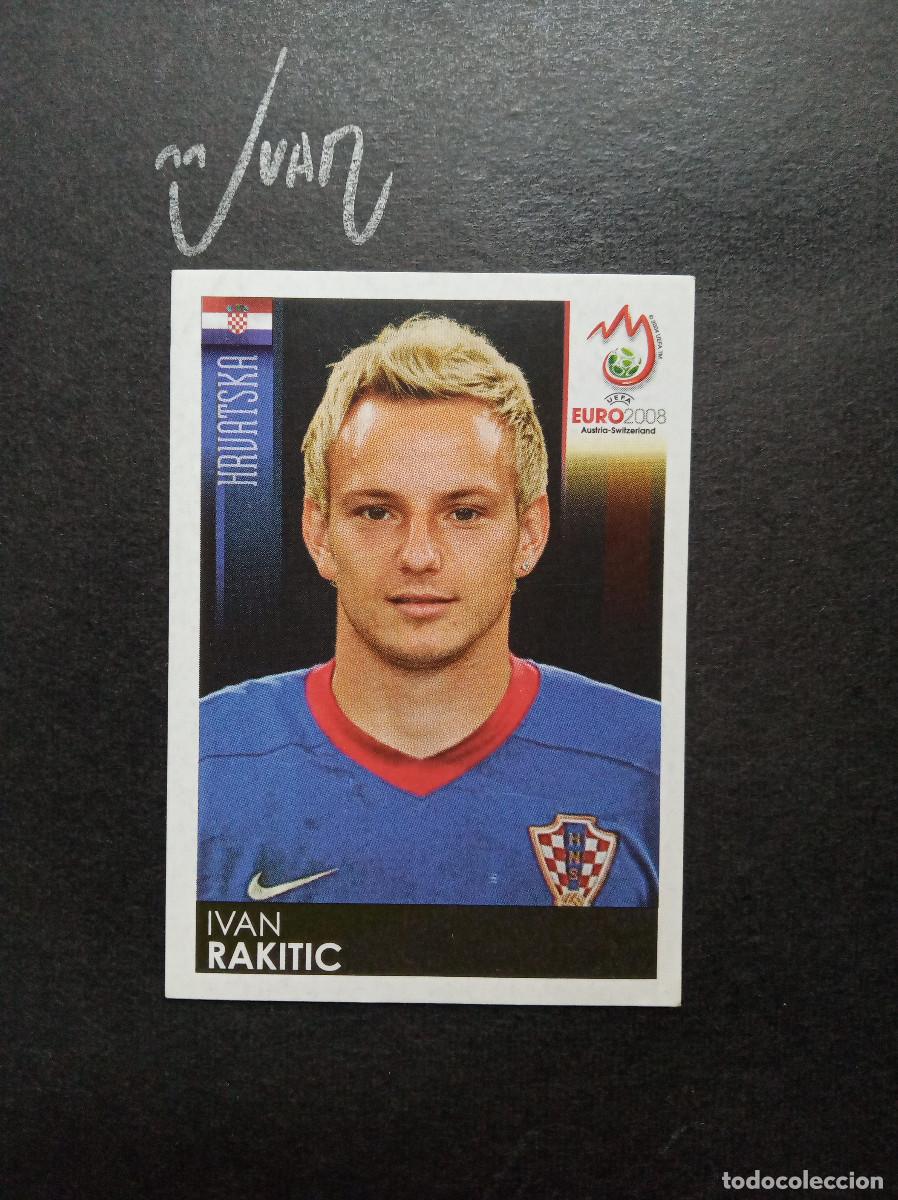Cromos de f&uacute;tbol: N&ordm; 192 ROOKIE RAKITIC CROACIA SEVILLA BARCELONA SCHALKE ⚽ PANINI &reg; UEFA EURO 2008 08 SIN PEGAR NUNCA