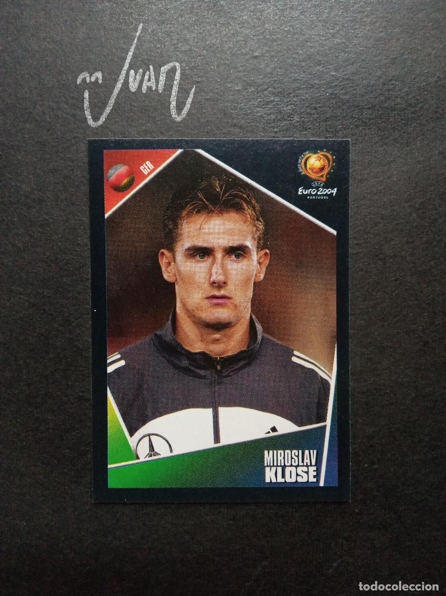 Cromos de f&uacute;tbol: N&ordm; 314 MIROSLAV KLOSE ALEMANIA LAZIO ⚽ PANINI &reg; UEFA EURO 2004 PORTUGAL 04 SIN PEGAR NUNCA NUEVO