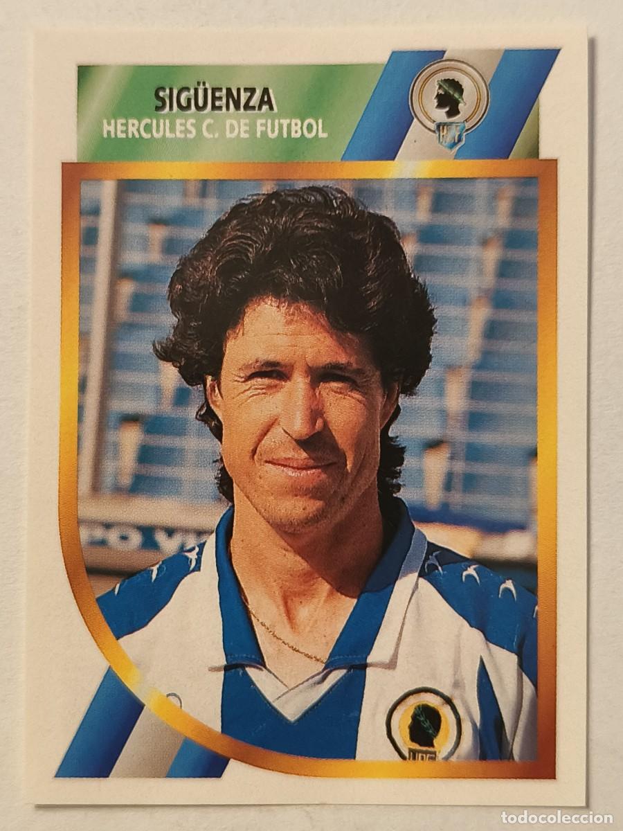 Cromos de f&uacute;tbol: #SIG&Uuml;ENZA (HERCULES C.F.) FUTBOL 2 DIVISION 94/95 ESTE