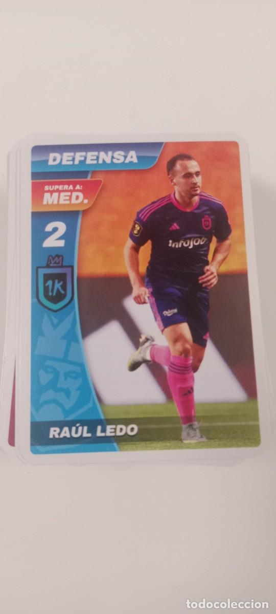 Cromos de f&uacute;tbol: RAUL LEDO CROMO TARJETA KINGS LEAGUE C-VA3