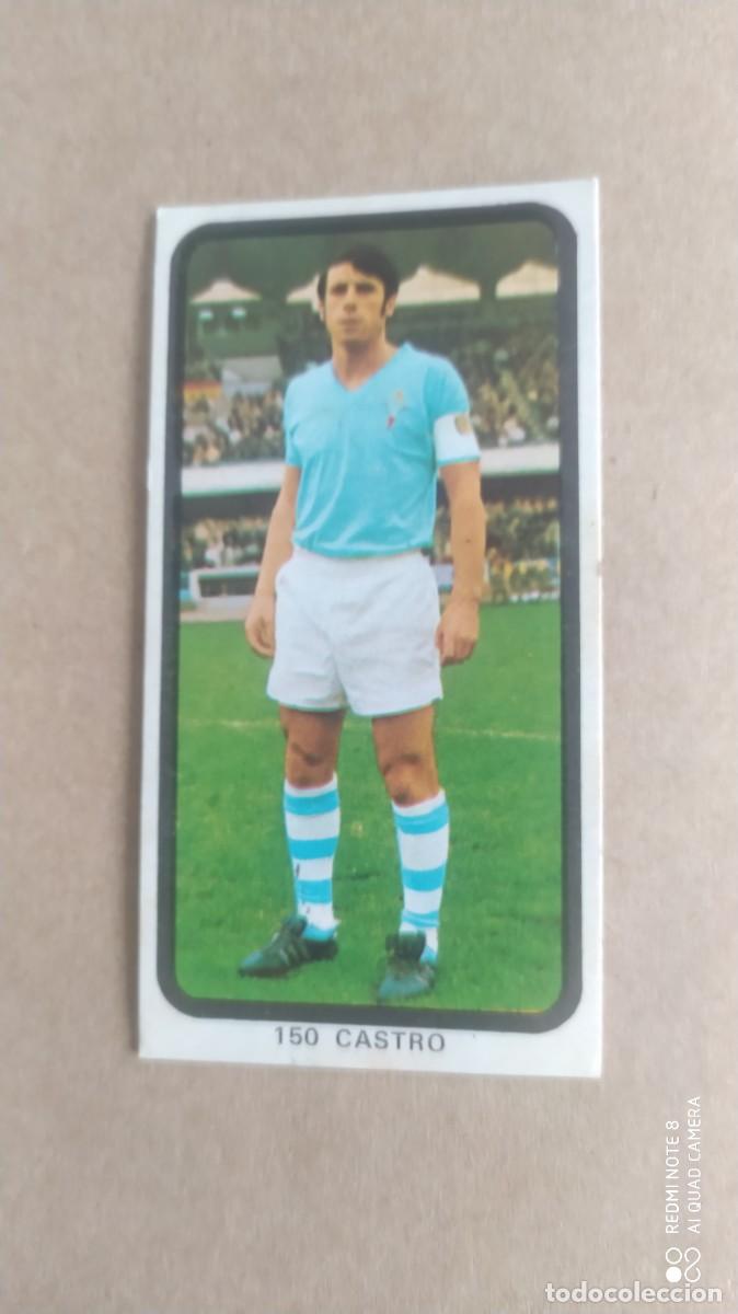Cromos de f&uacute;tbol: CELTA 150 CASTRO FUTBOL 1974 1975 -74 75 RUIZ ROMERO SIN PEGAR -F
