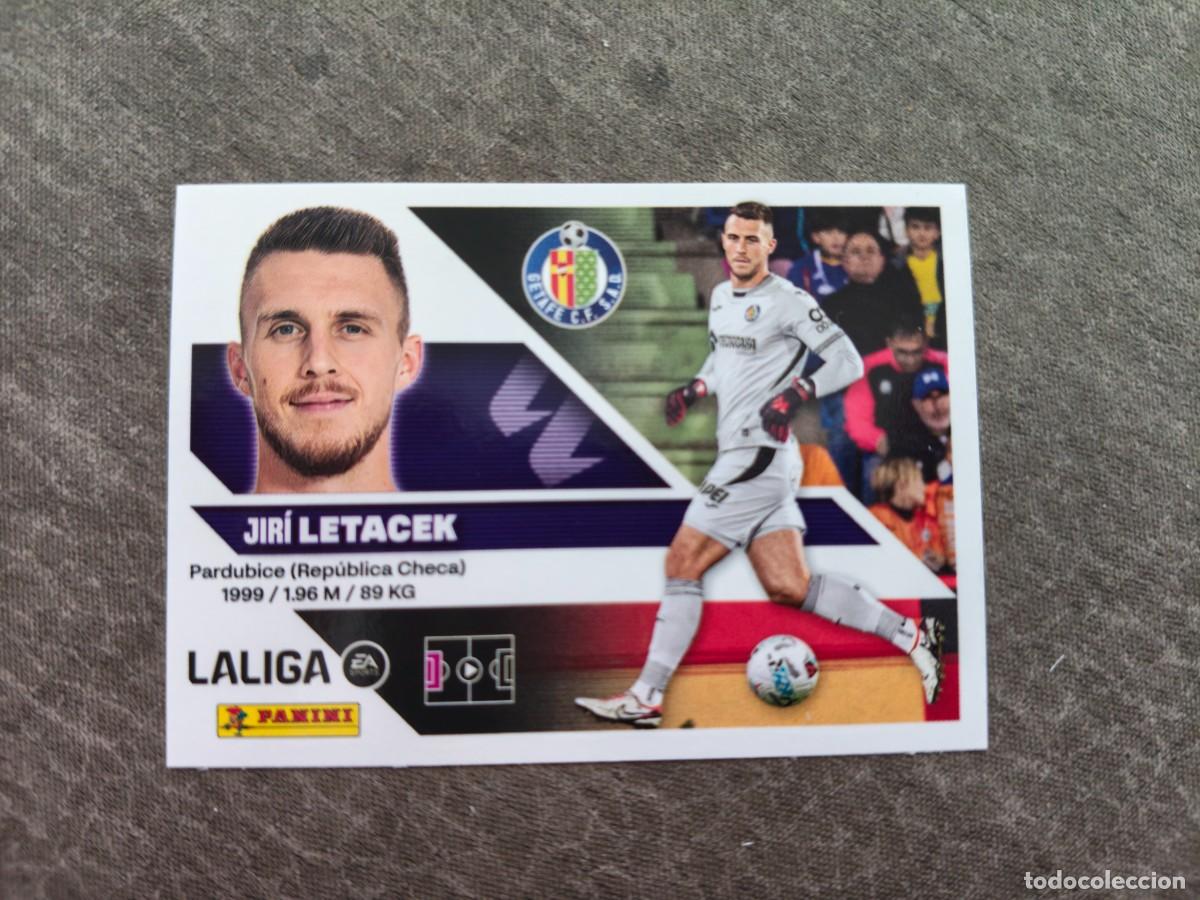 Cromos de f&uacute;tbol: Cromo 4 JIR&Iacute; LETACEK GETAFE CF. Colecci&oacute;n LALIGA F&uacute;tbol 2026-2027 PANINI Nuevo