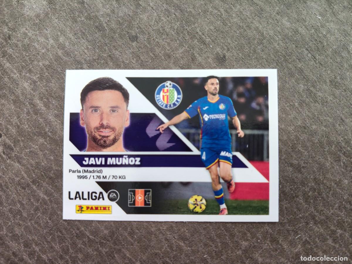 Cromos de f&uacute;tbol: Cromo 12 JAVI MU&Ntilde;OZ GETAFE CF. Colecci&oacute;n LALIGA F&uacute;tbol 2026-2027 PANINI Nuevo