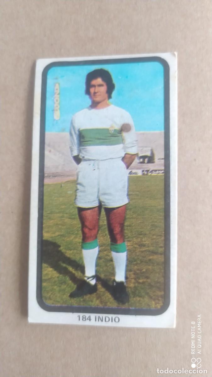 Cromos de f&uacute;tbol: ELCHE 184 INDIO FUTBOL 1974 1975 -74 75 RUIZ ROMERO SIN PEGAR -F