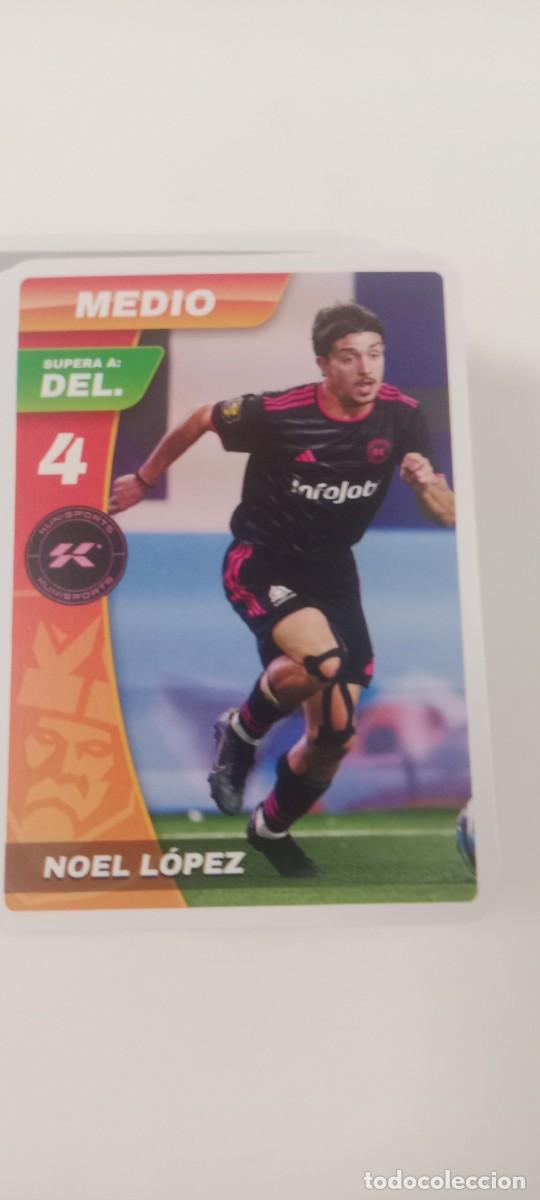 Cromos de f&uacute;tbol: NOEL LOPEZ CROMO TARJETA KINGS LEAGUE C-VA3