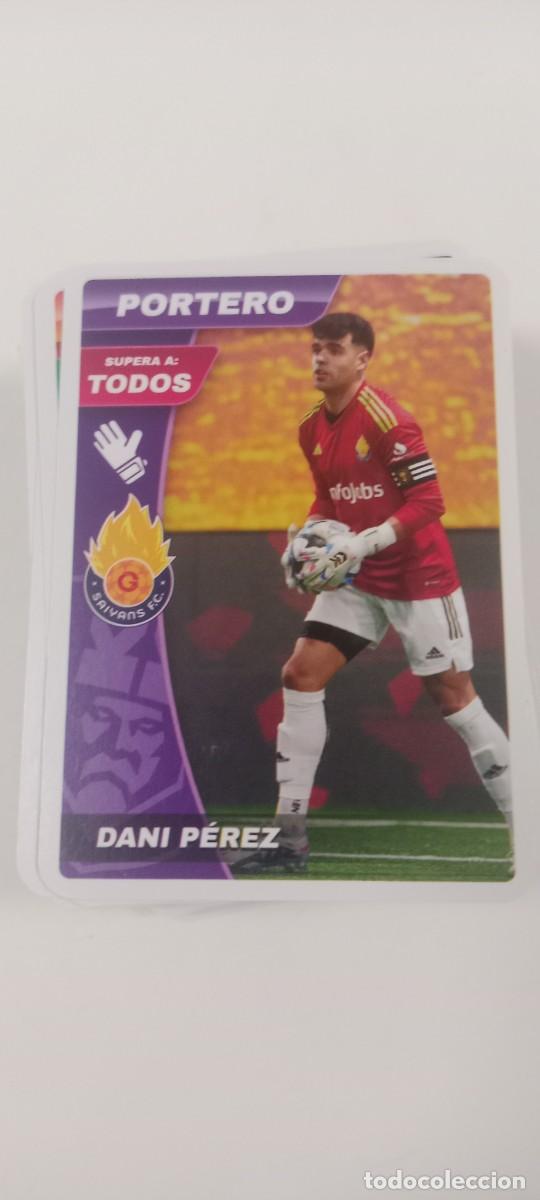 Cromos de f&uacute;tbol: DANI PEREZ CROMO TARJETA KINGS LEAGUE C-VA3