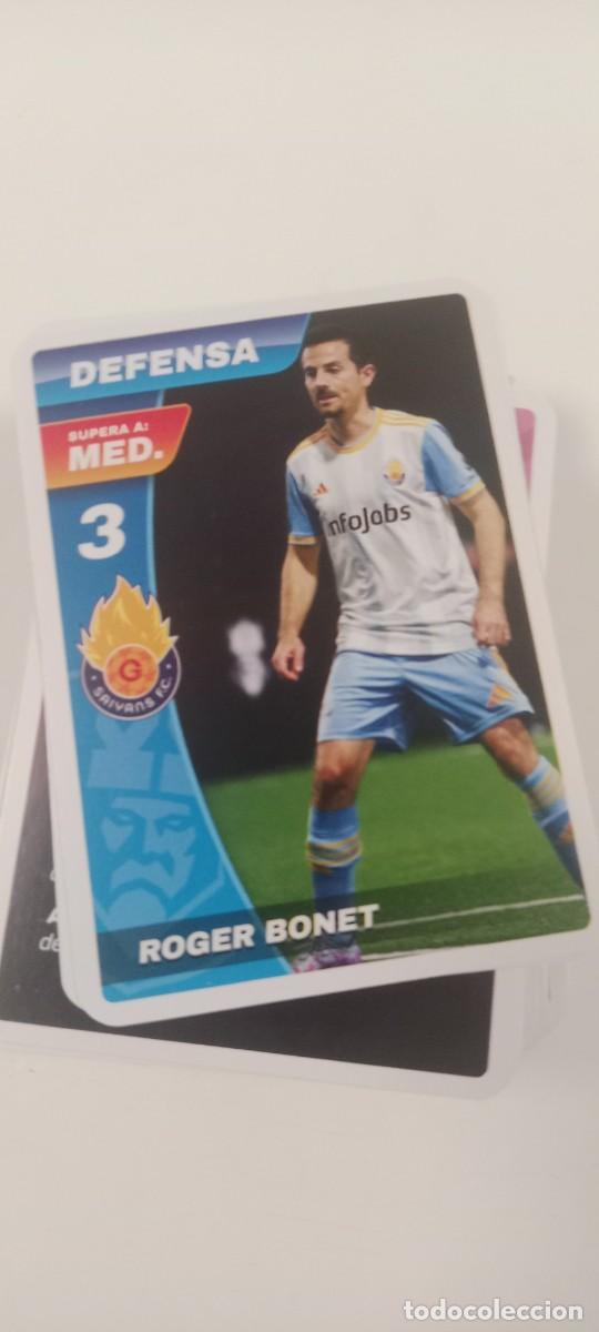 Cromos de f&uacute;tbol: ROGER BONET CROMO TARJETA KINGS LEAGUE C-VA3