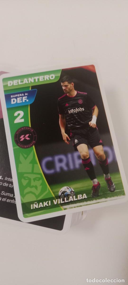 Football Stickers: I&Ntilde;AKI VILLALBA CROMO TARJETA KINGS LEAGUE C-VA3