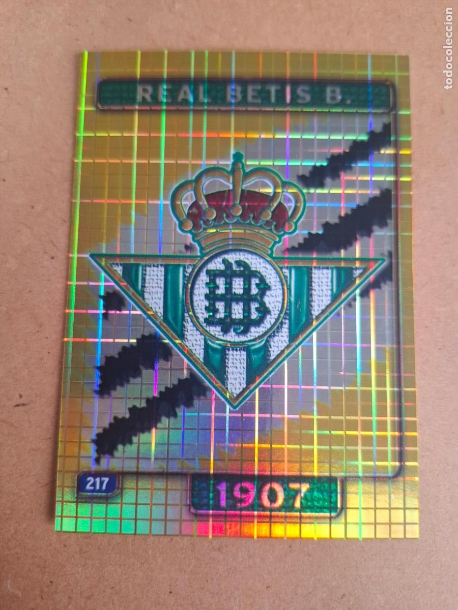 Football Stickers: MUNDICROMO 2004 2005 04 05 - 217 ESCUDO - REAL BETIS