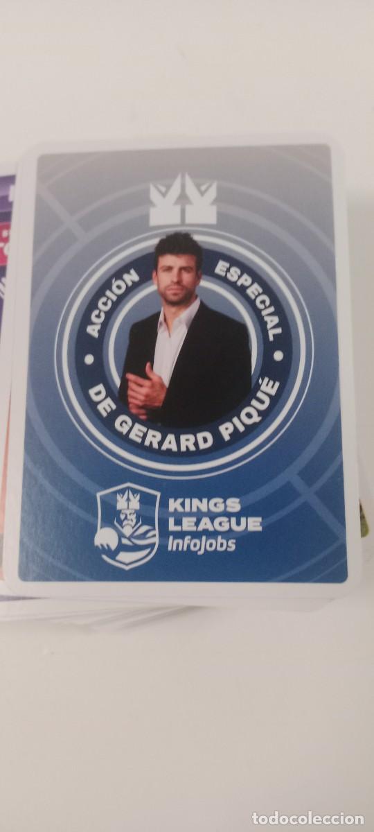 Cromos de f&uacute;tbol: GERARD PIQUE CROMO TARJETA KINGS LEAGUE C-VA3
