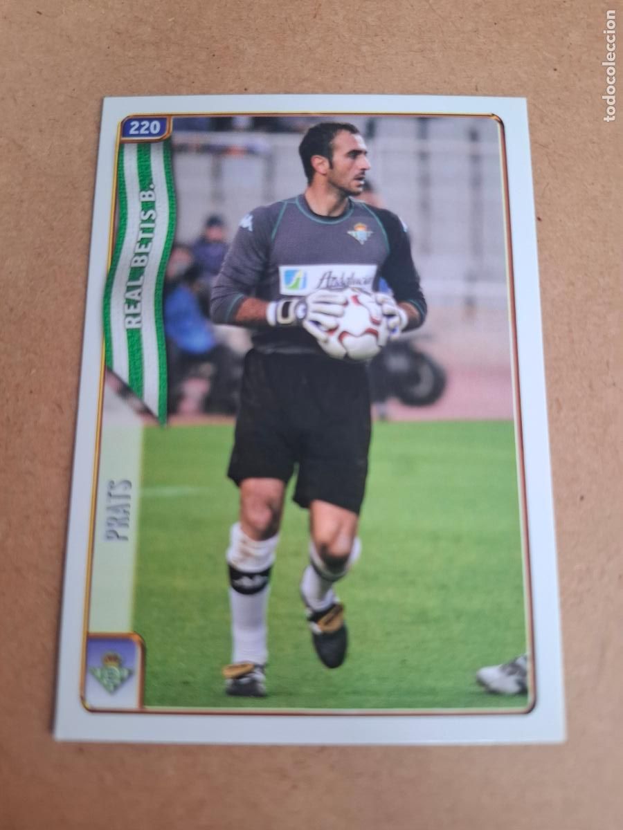 Cromos de f&uacute;tbol: MUNDICROMO 2004 2005 04 05 - 220 PRATS ( ERROR ) - REAL BETIS